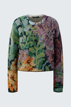 Oui Pixelated Pullover