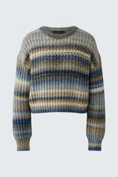 Oui Striped Pullover