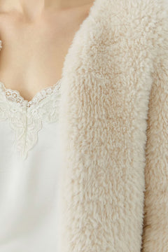 Oui Plush Cardigan