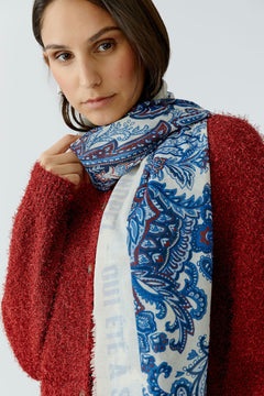 Oui Paisley Print Scarf