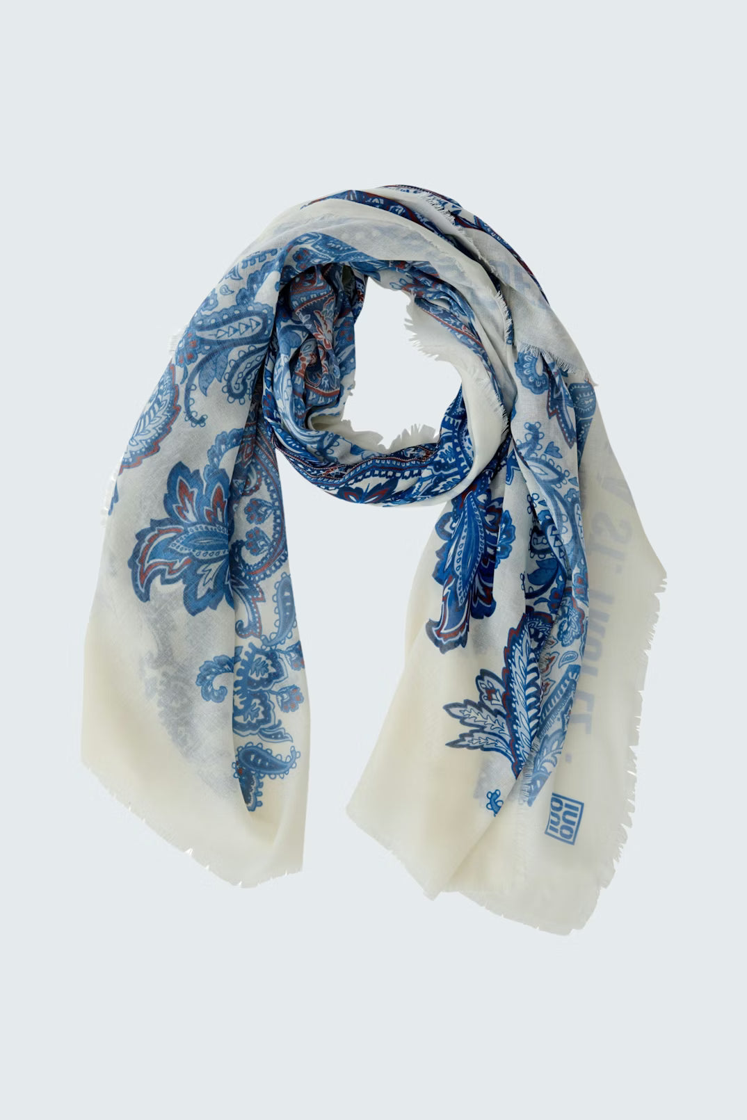 Oui Paisley Print Scarf
