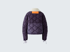 Oui Reversible Quilted Jacket With Collar