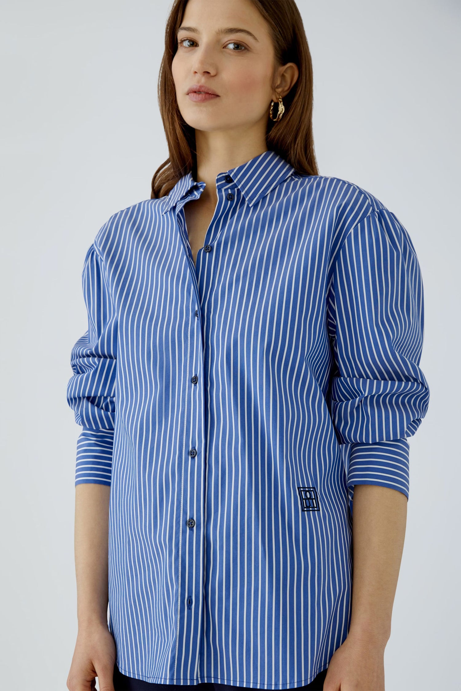 Oui Striped Blouse
