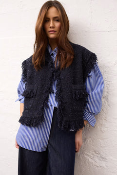 Oui Striped Blouse