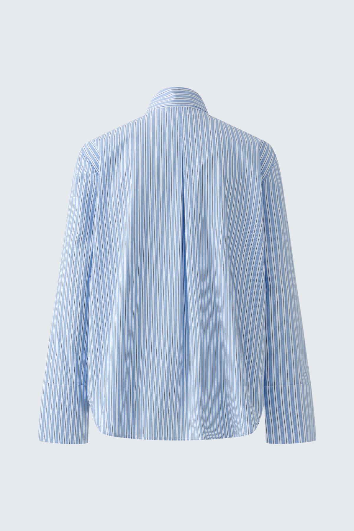 Oui Striped Blouse With Bow Tie
