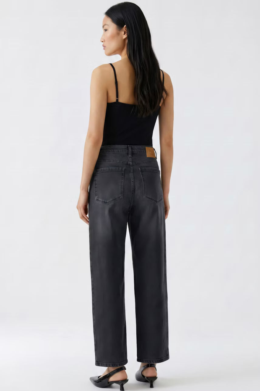 Oui Barrel Jeans With Studs