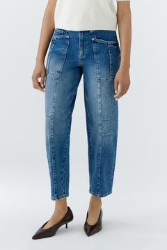Oui Barrel Leg Jeans
