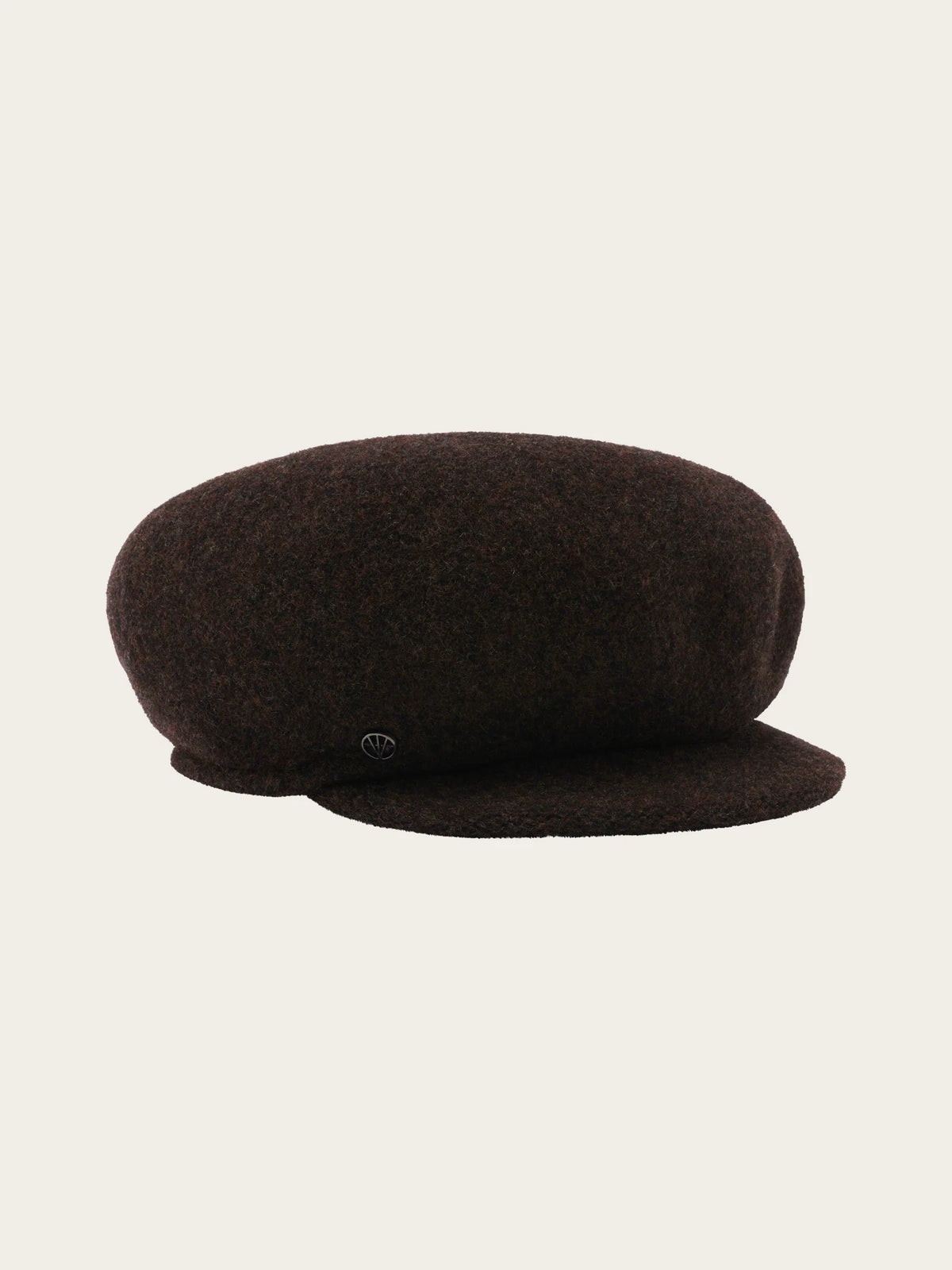 Fraas Loevenich Wool Baker Boy Cap (Chocolate)