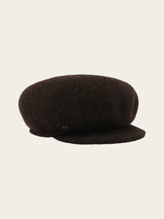 Fraas Loevenich Wool Baker Boy Cap (Chocolate)