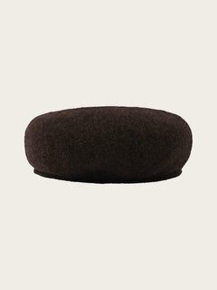 Fraas Loevenich Wool Baker Boy Cap (Chocolate)