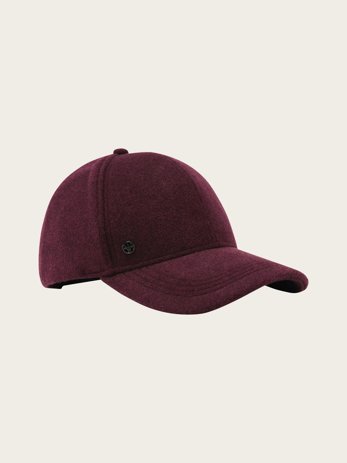 Fraas Loevenich Wool Baseball Cap (Wine)