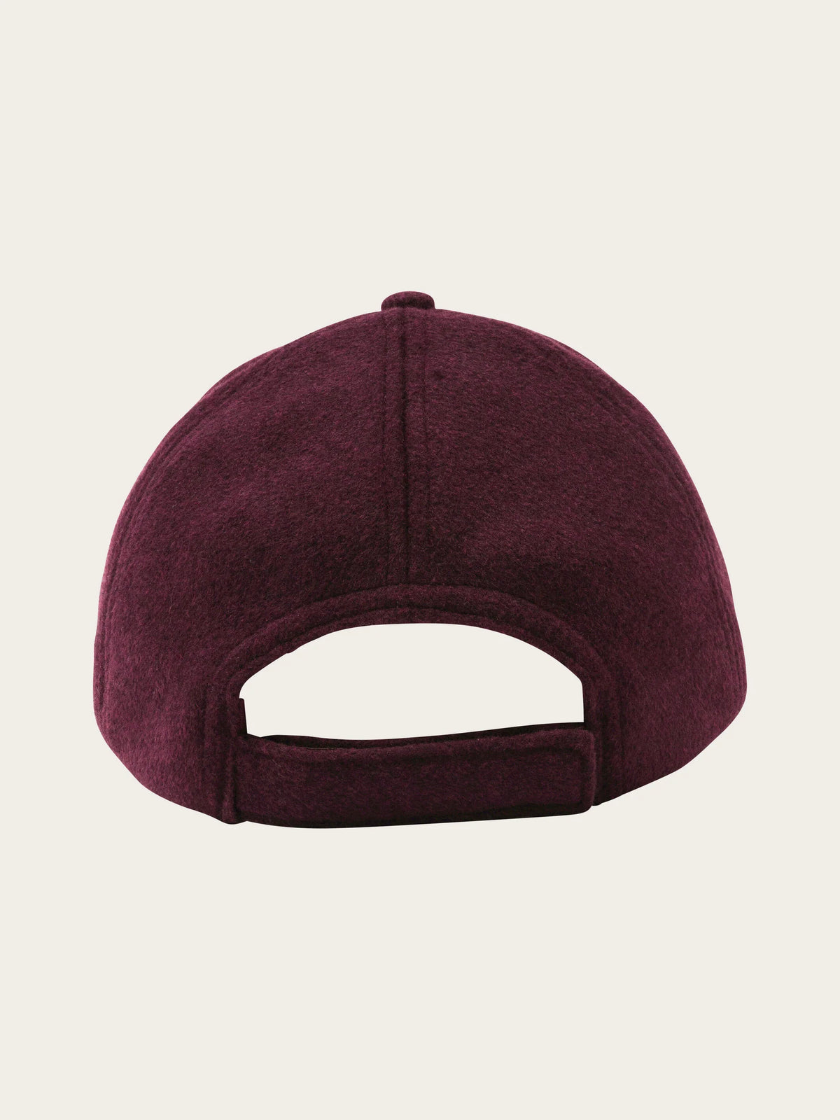 Fraas Loevenich Wool Baseball Cap (Wine)