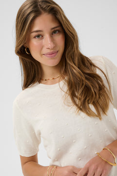 Cream Hanne Knit Pullover