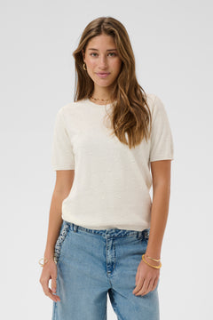 Cream Hanne Knit Pullover