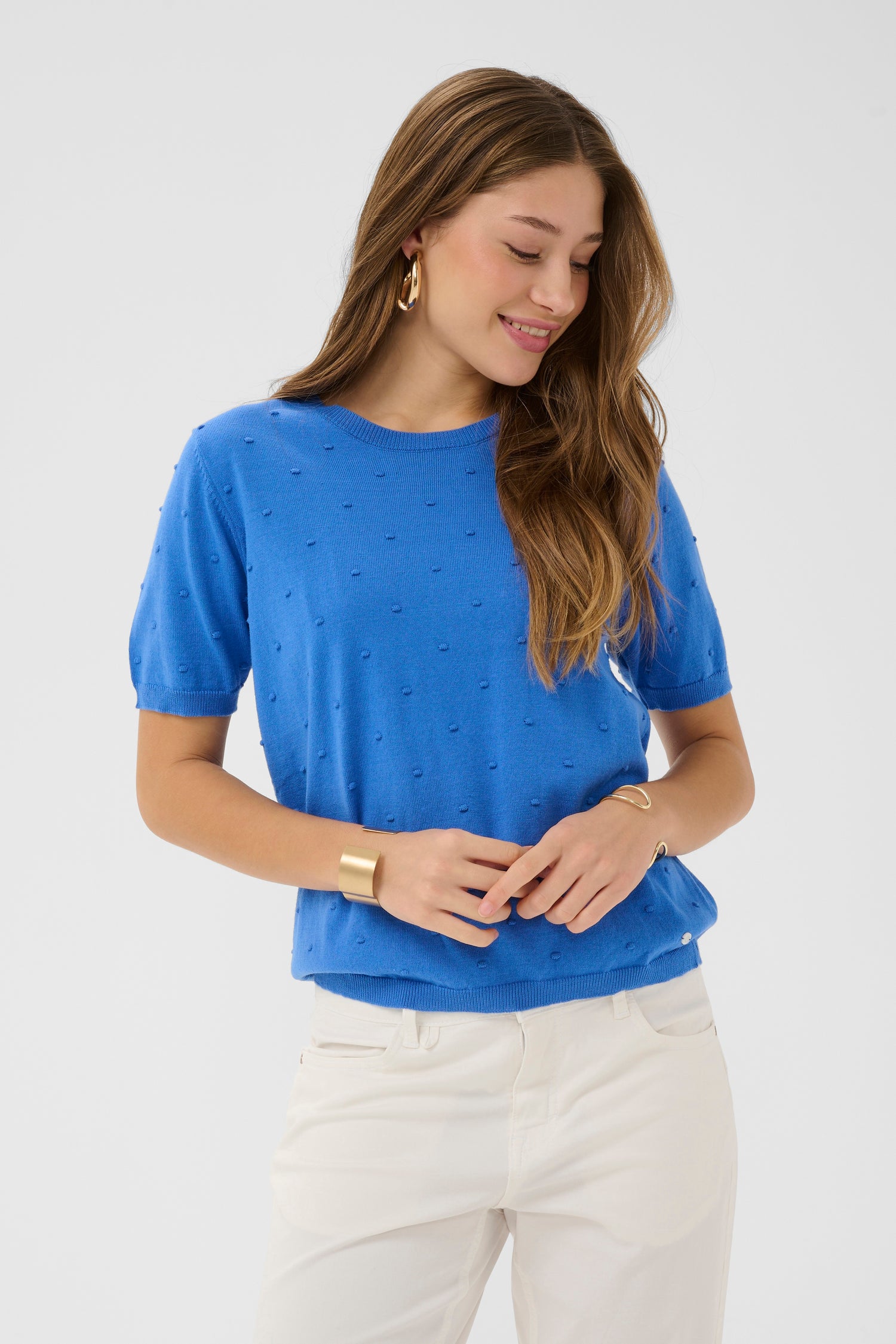 Cream Hanne Knit Pullover