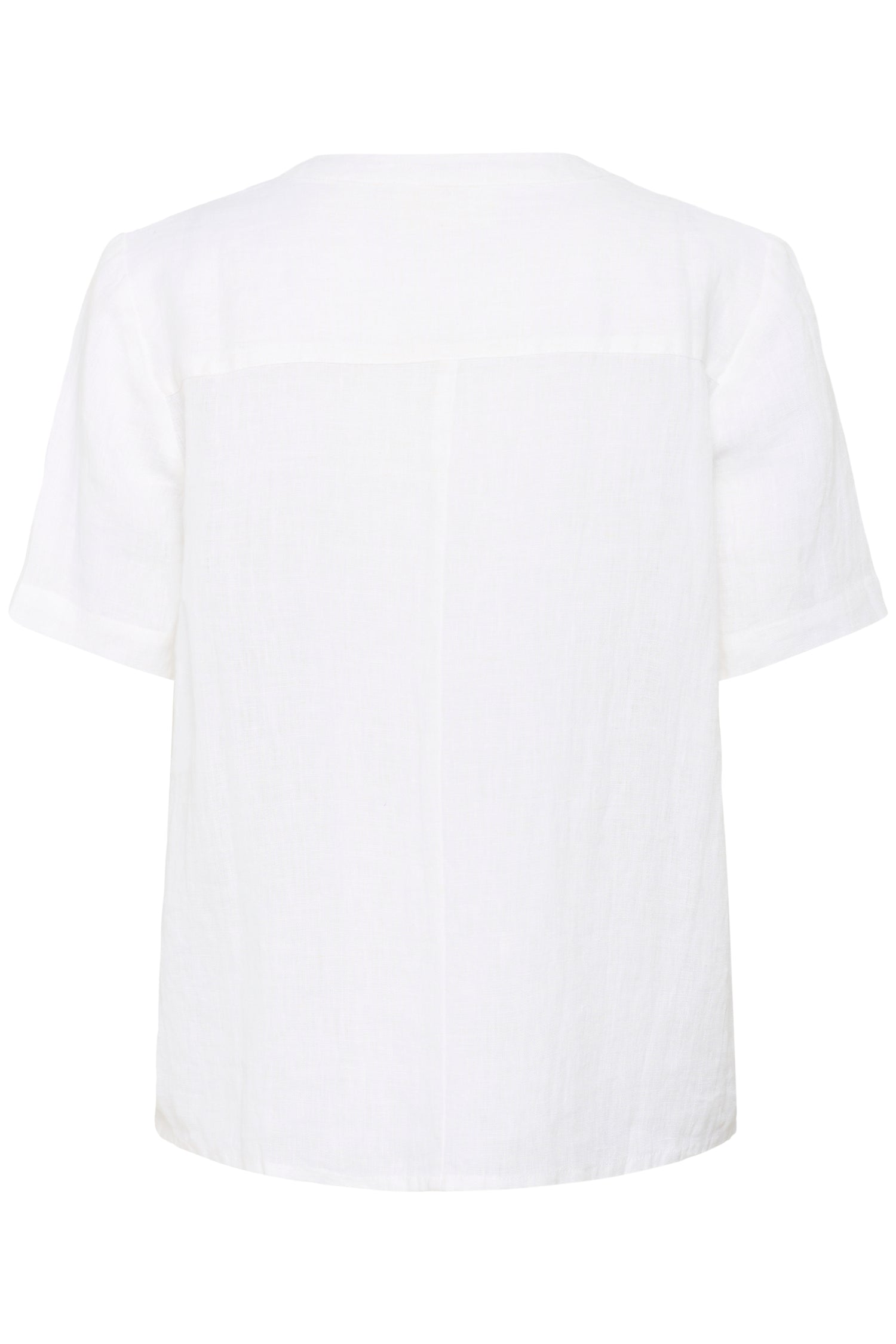 Cream Bellis Linen Shirt