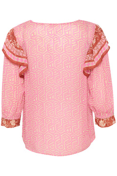 Cream Linea Blouse