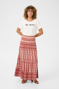 Cream Tiah Skirt