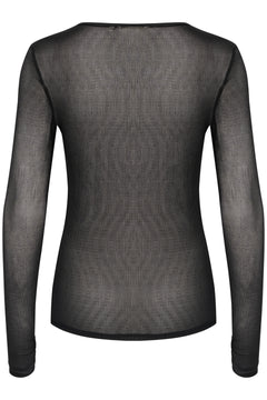 Cream Mira Mesh T-Shirt