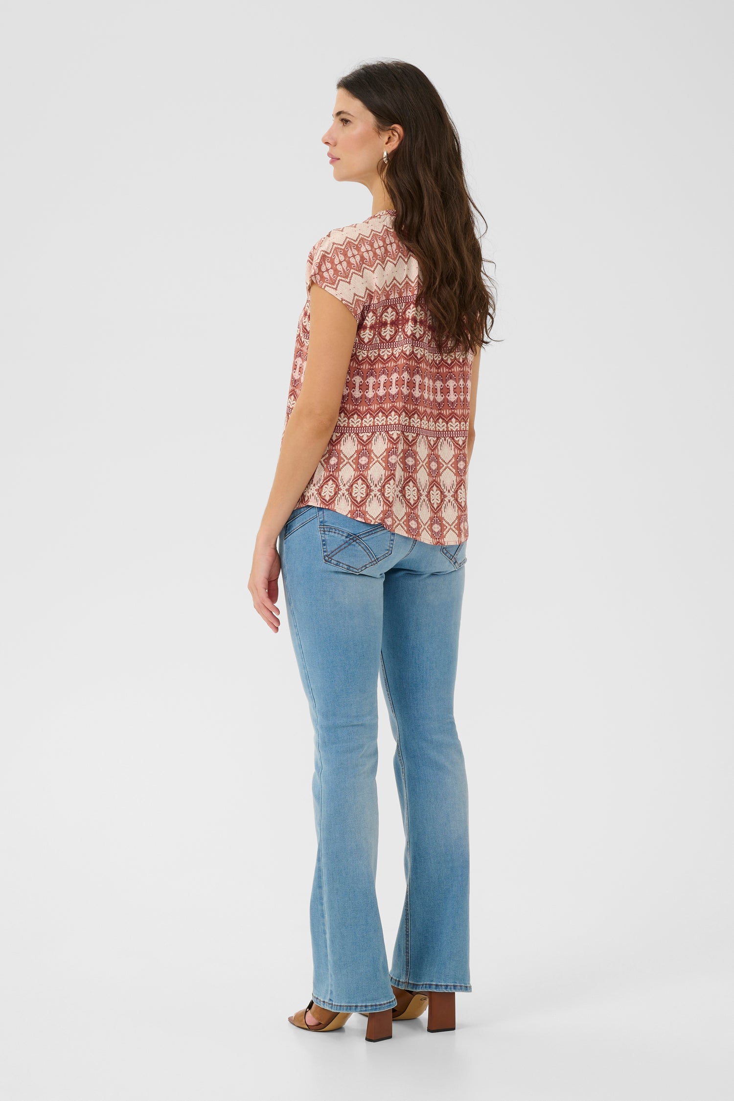 Cream Tiah Blouse