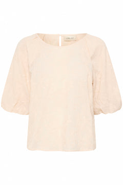 Cream Luna Blouse