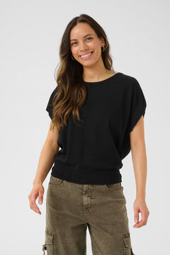 Cream Dela Knit Top