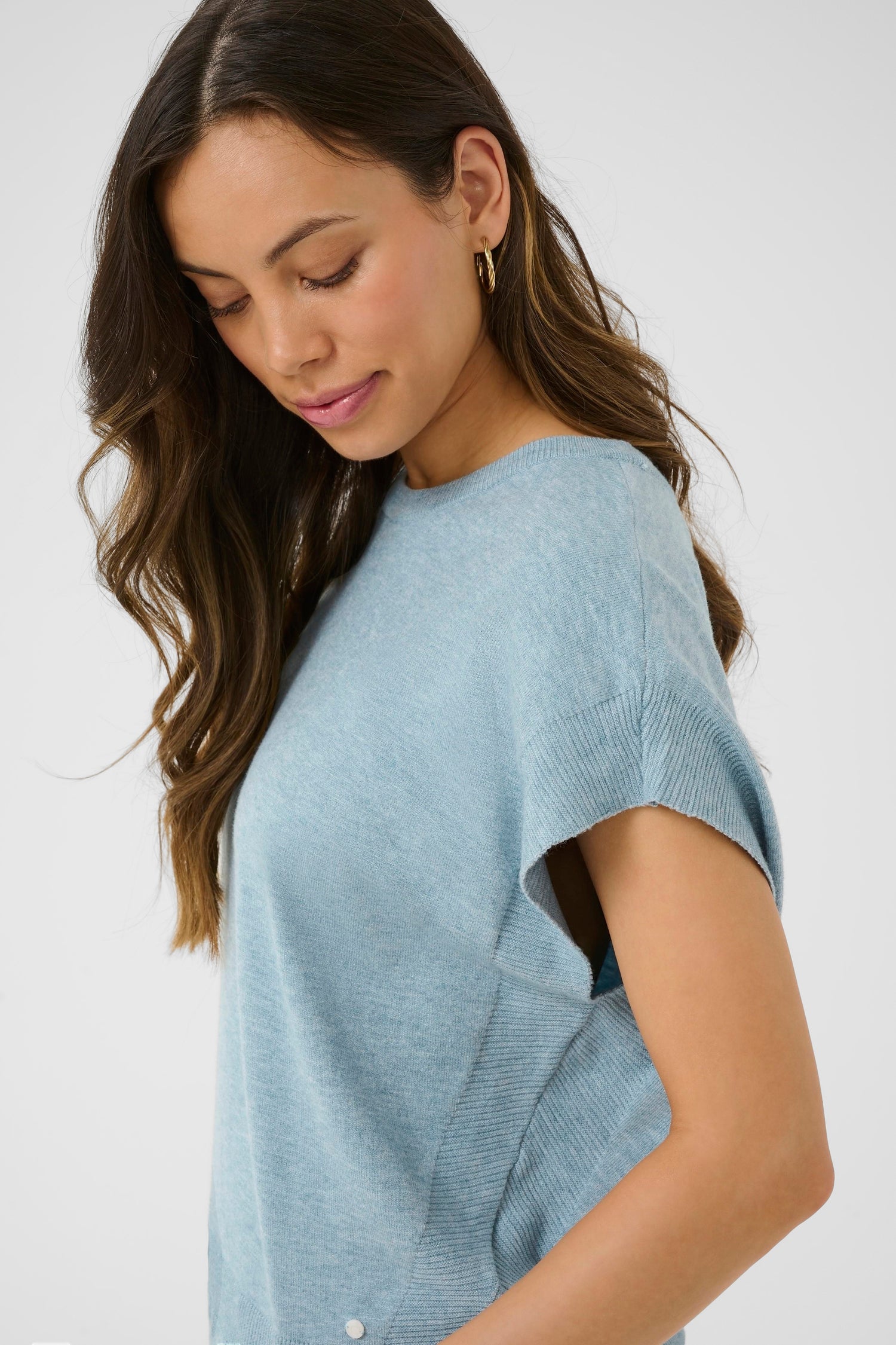 Cream Dela Knit Top