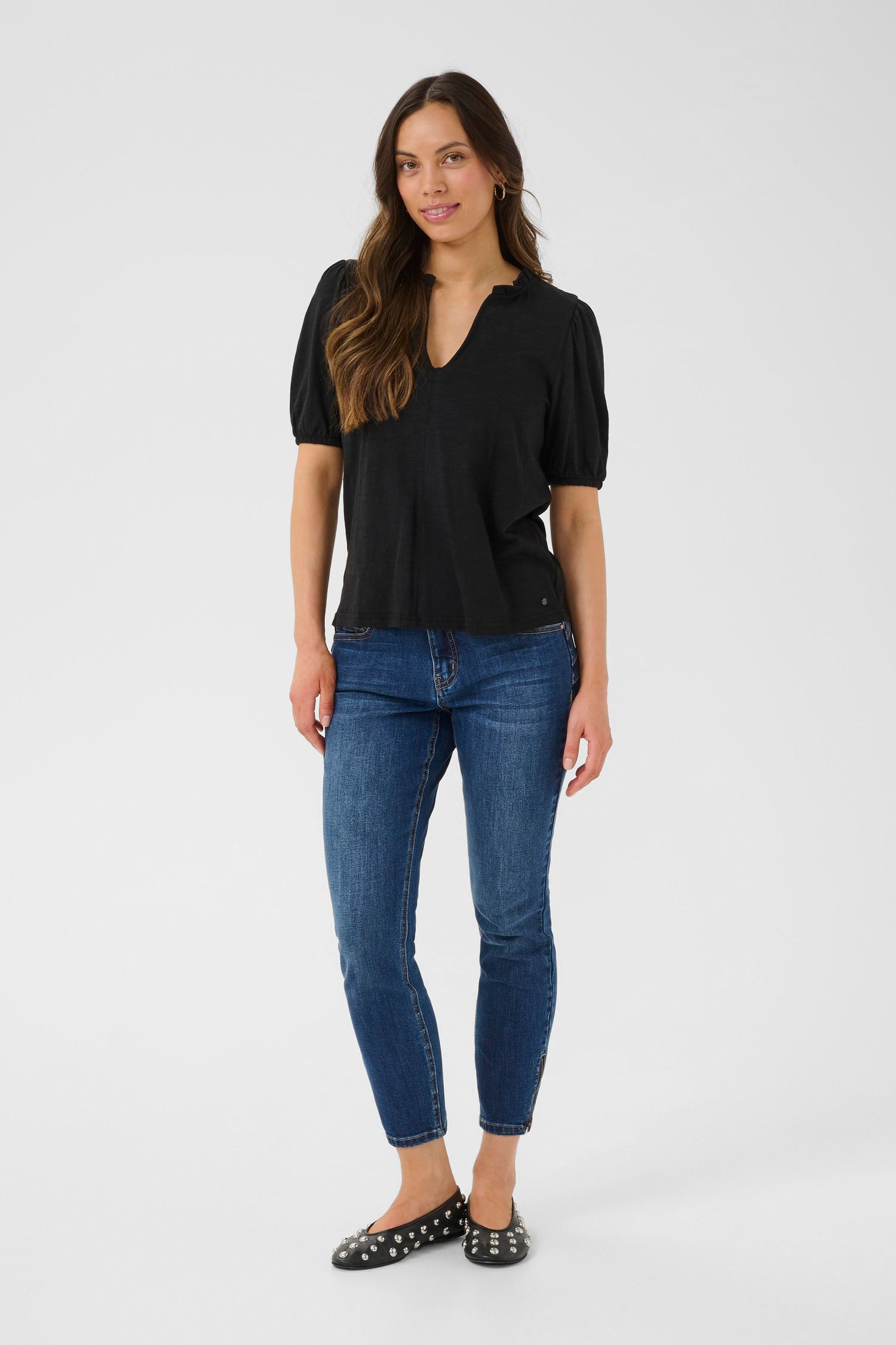 Cream Janny T-Shirt