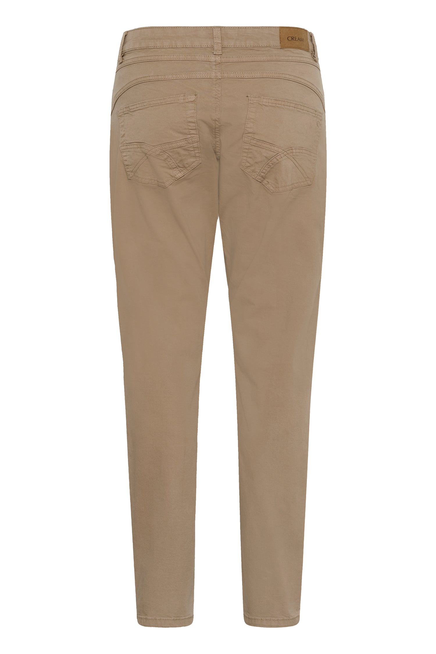 Cream Berta Twill Pant- Coco Fit