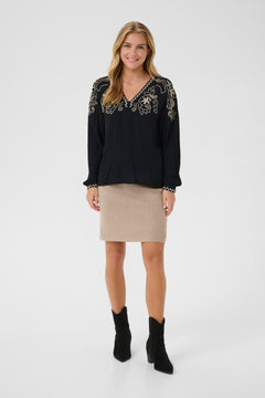 Cream Rosine Blouse