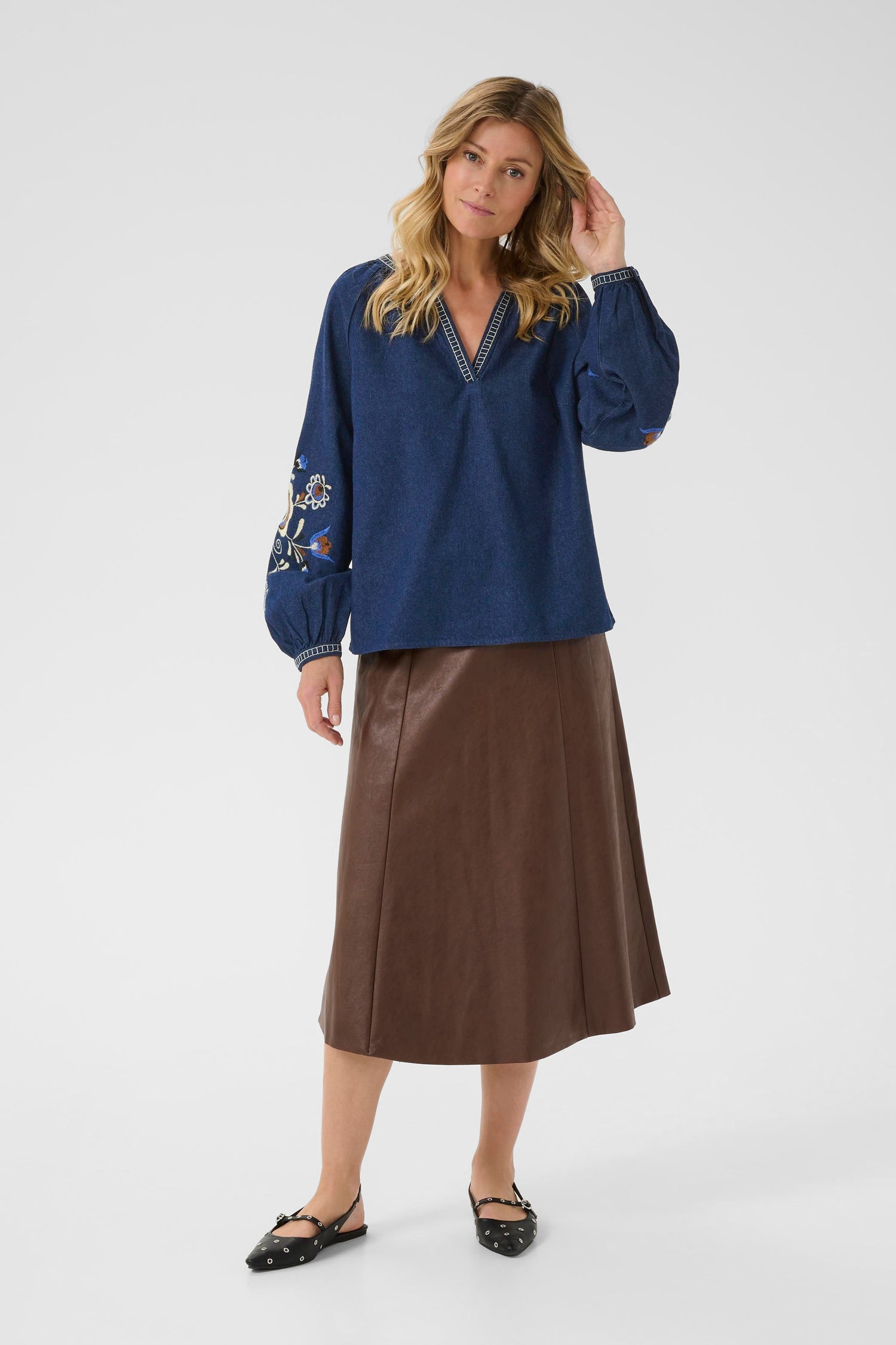 Cream Gro Blouse