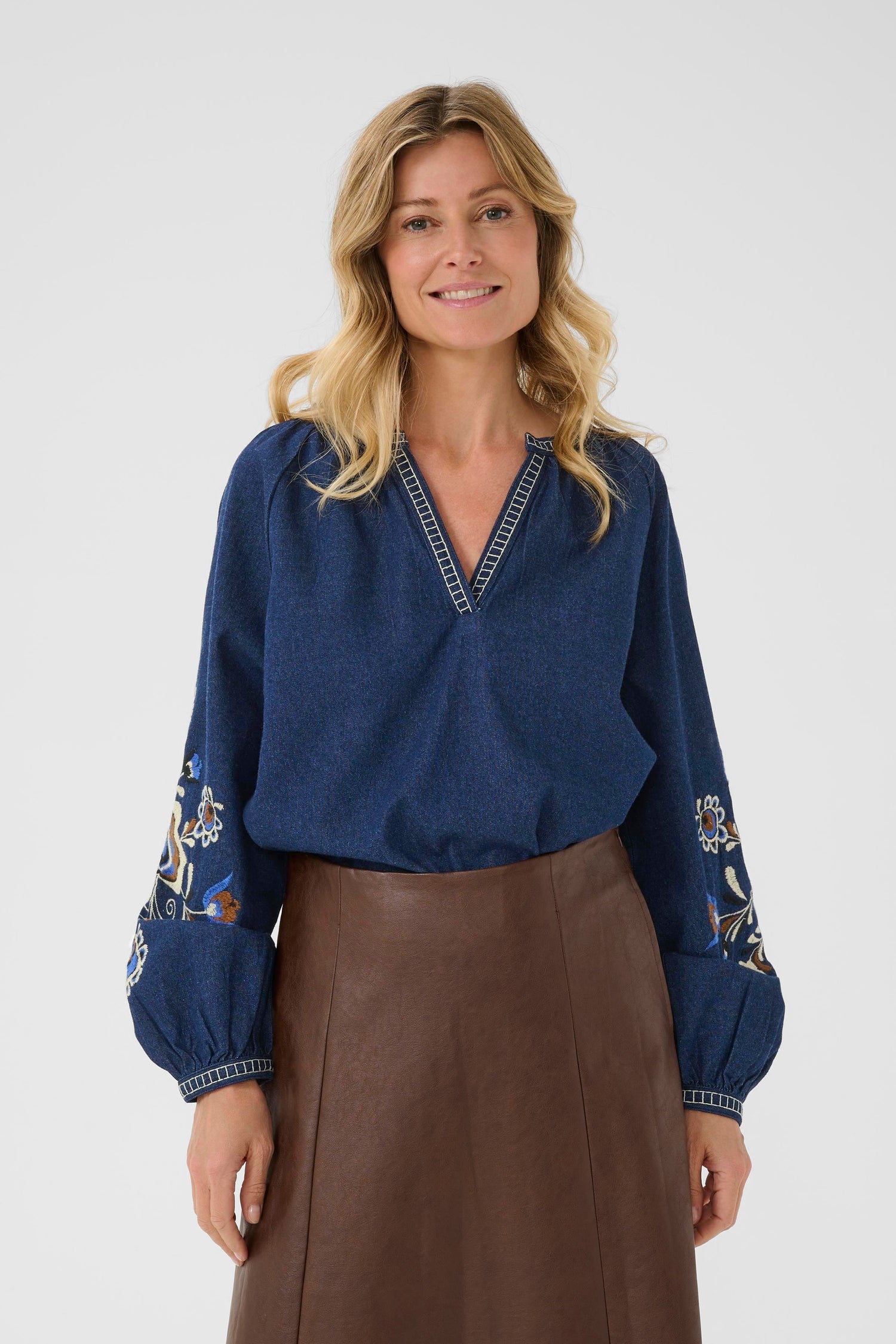 Cream Gro Blouse