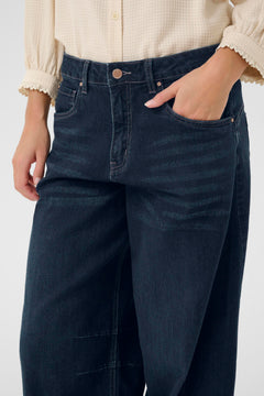 Cream Bahren Ankle Balloon Denim
