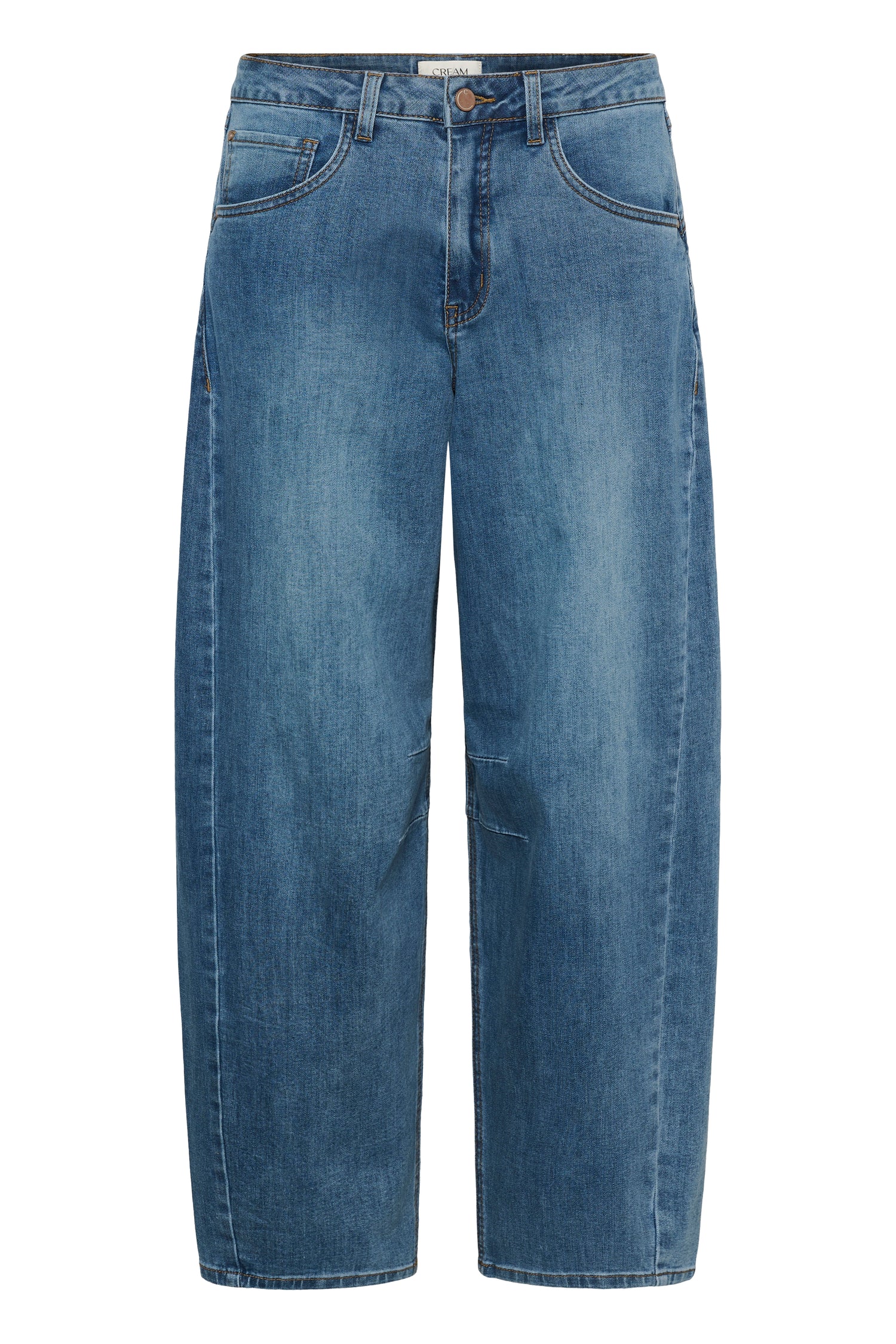 Cream Bahren Barrel Jeans