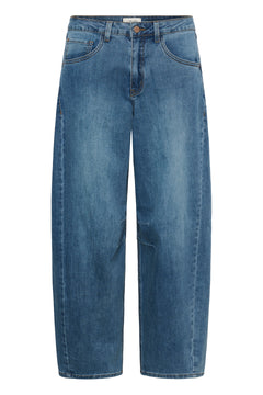 Cream Bahren Barrel Jeans