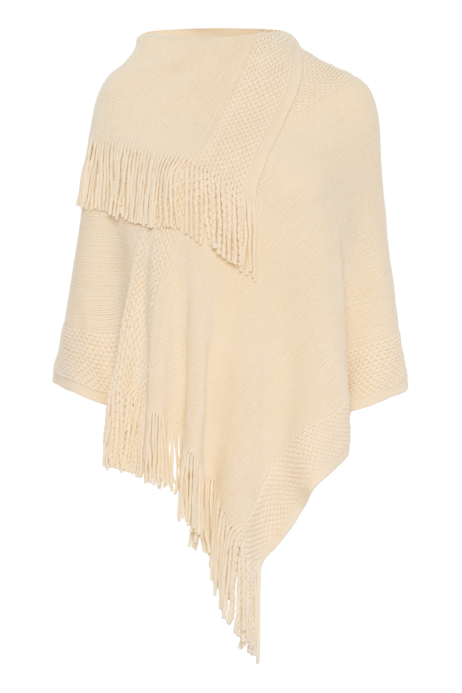 Cream Sivas Poncho