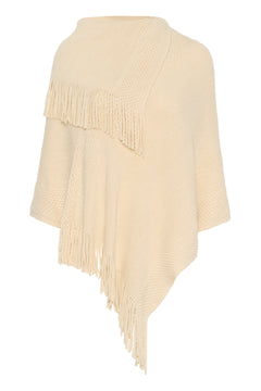 Cream Sivas Poncho