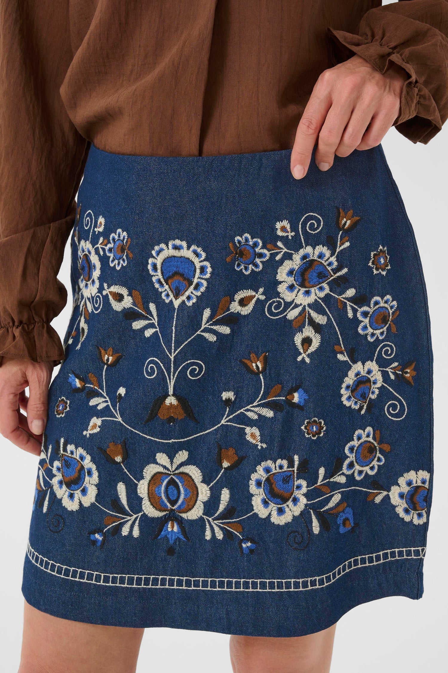 Cream Gro Skirt