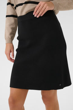 Cream Dela Knit Skirt
