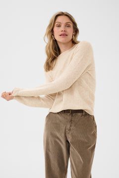 Cream Mela Pullover