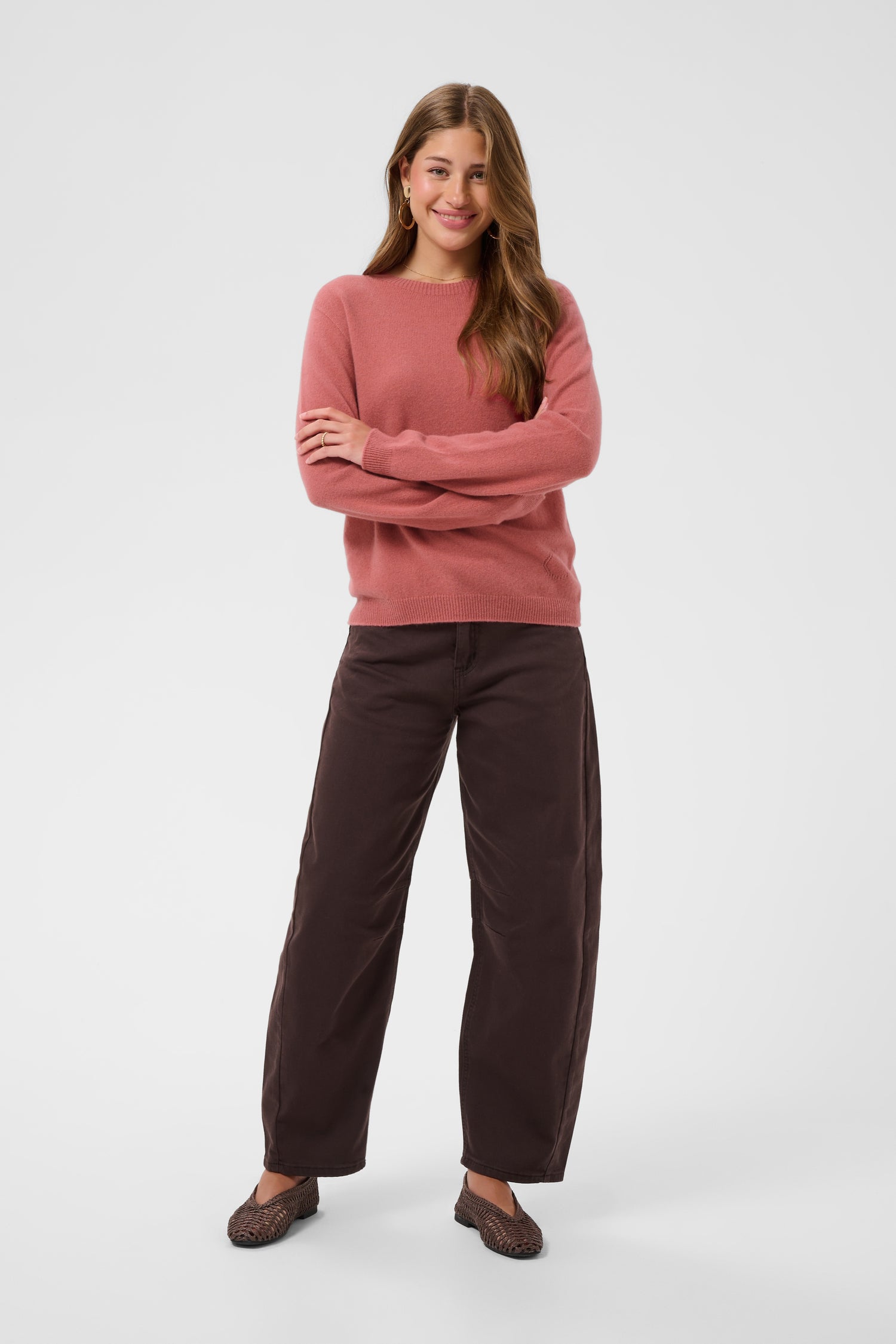 Cream Mela Pullover