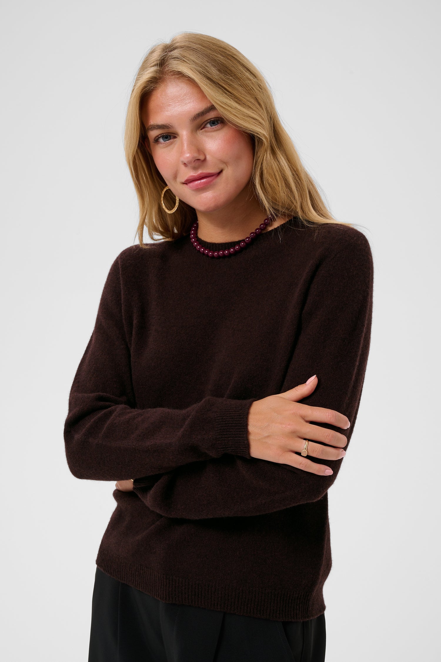 Cream Mela Pullover