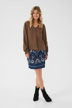 Cream Betina Blouse