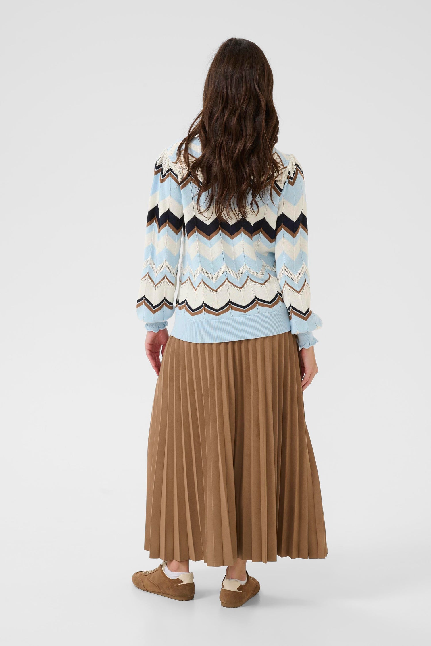 Cream Netes Pullover