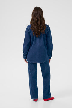 Cream Maddie Denim Shirt