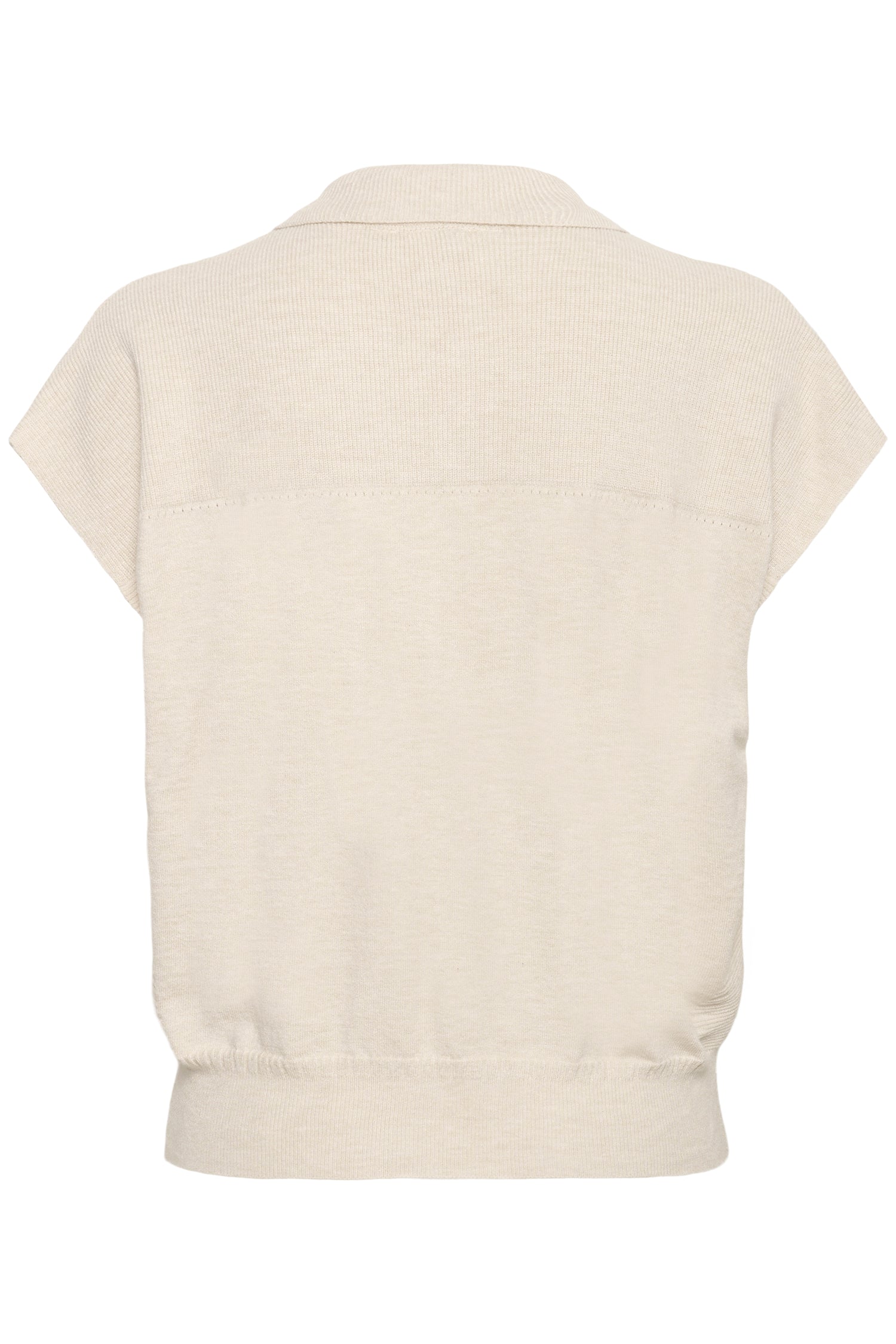 Cream Dela Slipover Top