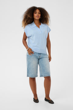 Cream Dela Slipover Top