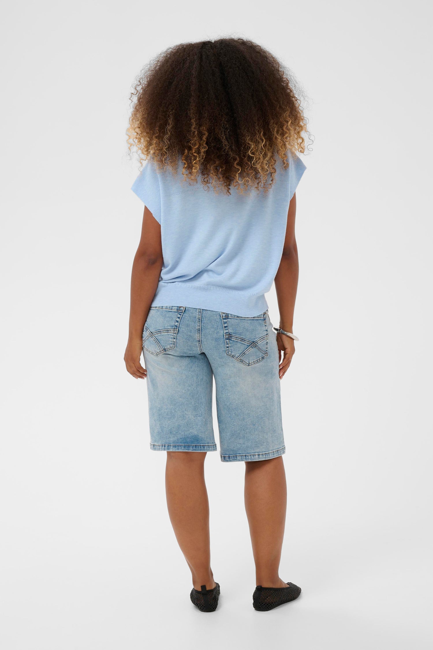 Cream Dela Slipover Top