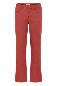 Cream Sophia Twill Pant- Coco Fit