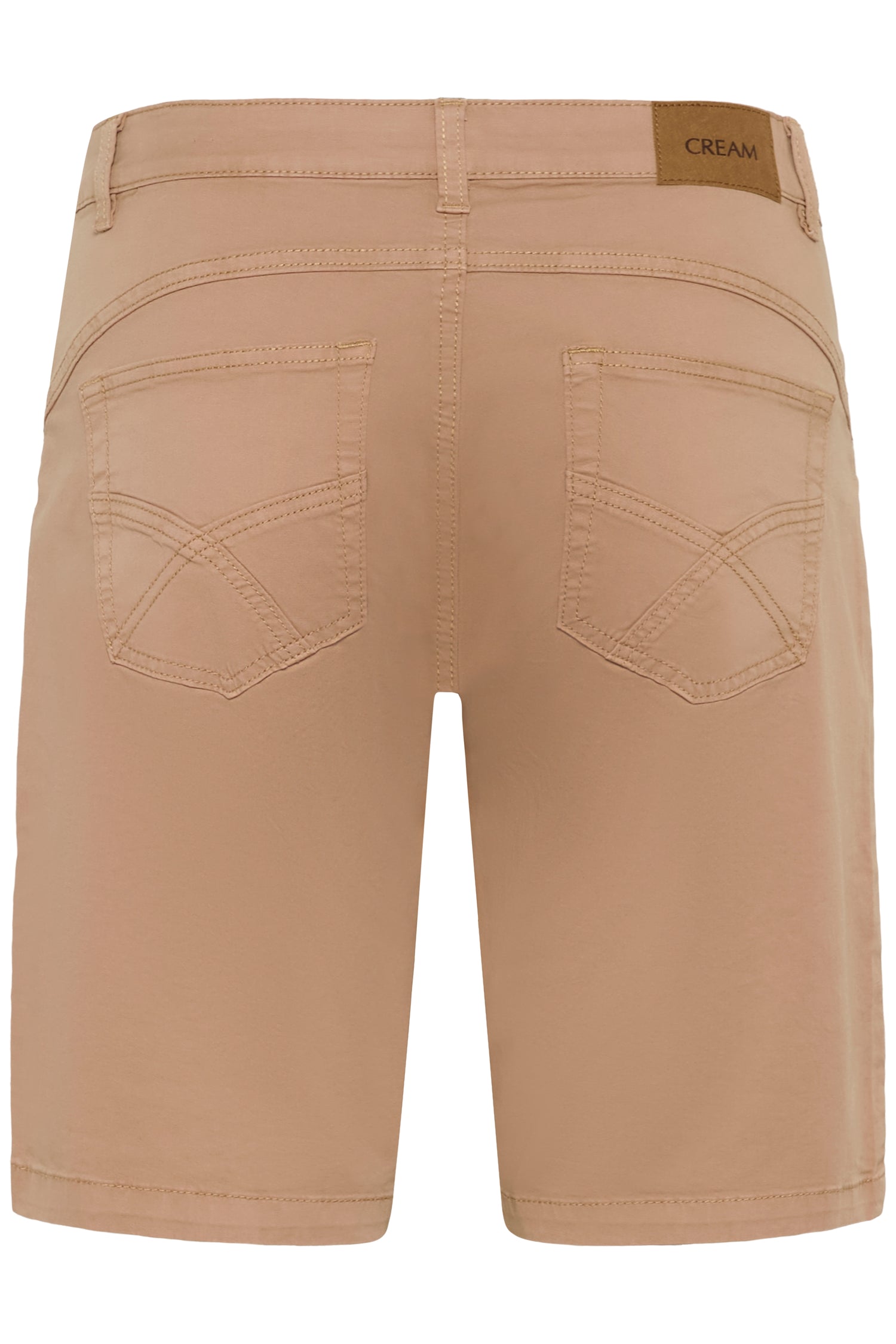 Cream Berta Twill Shorts Coco Fit